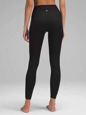 lululemon athletica Ribbed High-Rise Leggings - Black